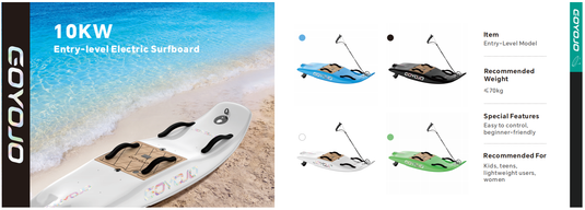 GOYOJO   10KW   Beginner   Electric   Surfboard