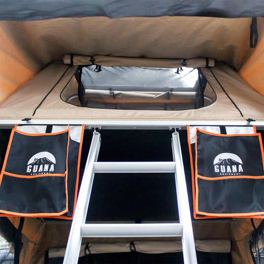 Guana Equipment Wanaka 55" Roof Top Tent Setup With XL Annex
