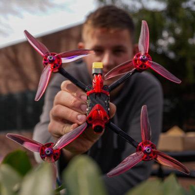 Load image into Gallery viewer, WREKD® Hoku Built &amp; Tuned FPV Racing Drone w/ ELRS &amp; HDZERO - Choose Kv
