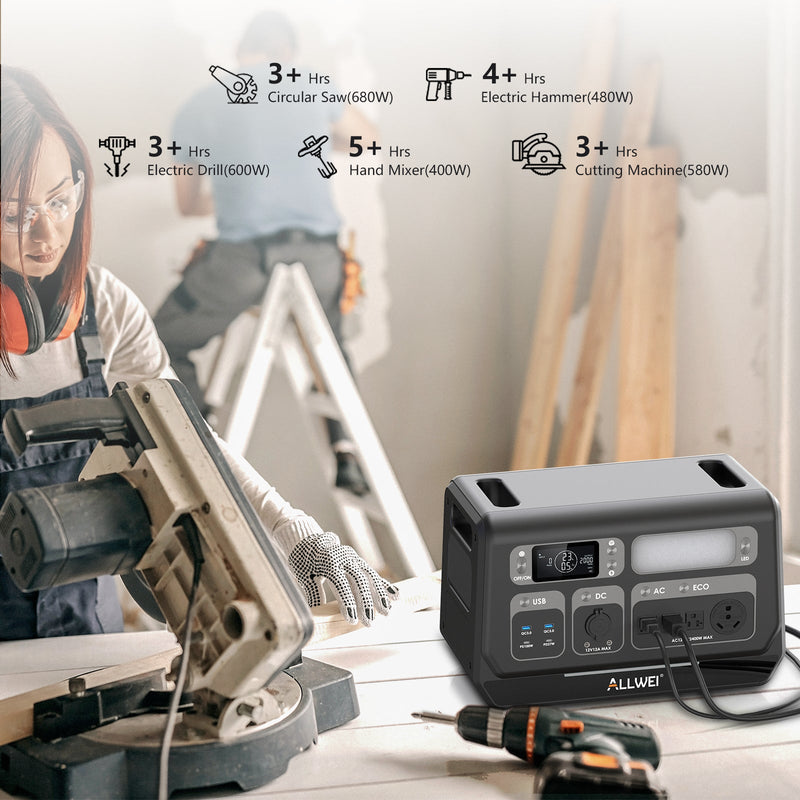 Load image into Gallery viewer, ALLWEI PPS2400+B200 PRO | Home Battery Backup up to 4kWh

